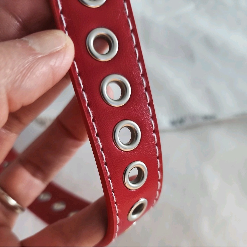 NEW Preppy Vegan Leather Belt Hollow Design Casual Pin Buckle Fashionable Weeknd - Picture 6 of 6